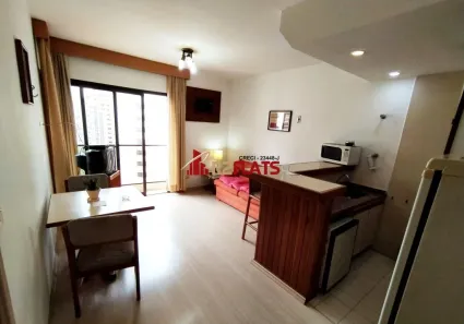 Flat com 1 Quarto para alugar, 50m² no Jardim Paulista, São Paulo