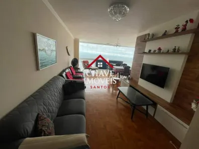 Apartamento com 3 Quartos à venda, 126m² no Gonzaga, Santos