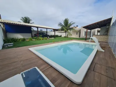 Casa de Condomínio com 3 Quartos à venda, 108m² no Arembepe (Abrantes), Camaçari