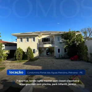 Casa de Condomínio com 7 Quartos para alugar, 3000m² no Pedra do Bode, Petrolina