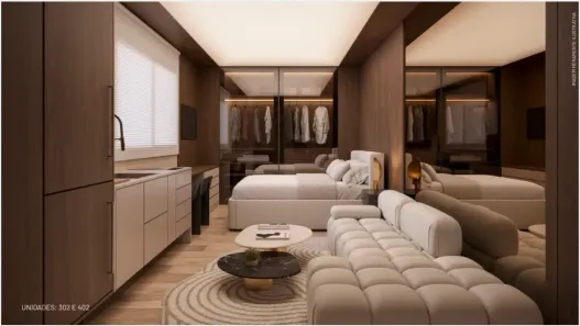 Apartamento com 1 Quarto à venda, 31m² no Santo Agostinho, Belo Horizonte