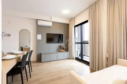 Apartamento com 1 Quarto à venda, 34m² no Centro, Curitiba