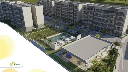 Apartamento com 2 Quartos à venda, 42m² no Dois Carneiros, Jaboatão dos Guararapes