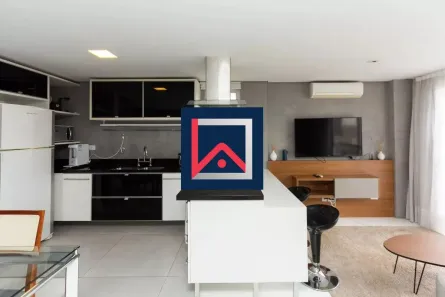 Apartamento com 1 Quarto para alugar, 65m² no Vila Nova Conceição, São Paulo