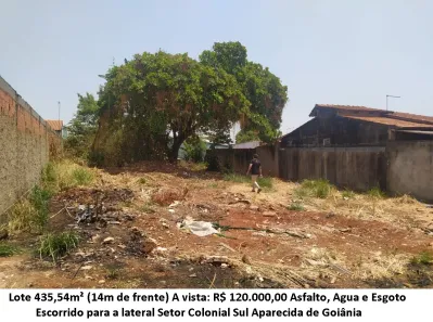 Lote/Terreno à venda, 435m² no Setor Colonial Sul, Aparecida de Goiânia