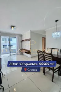 Apartamento com 3 Quartos à venda, 80m² no Espinheiro, Recife