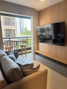Apartamento com 1 Quarto para alugar, 40m² no Dezoito do Forte Empresarial/Alphaville., Barueri