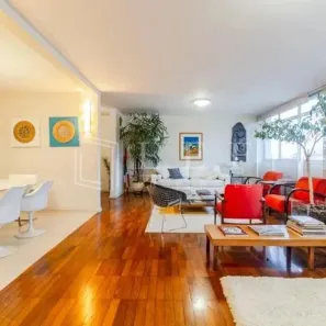 Apartamento com 3 Quartos para venda ou aluguel, 190m² no Cerqueira César, São Paulo