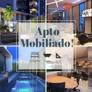 Apartamento com 2 Quartos para alugar, 62m² no Centro, Araraquara