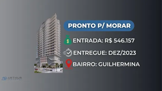 Apartamento com 3 Quartos à venda, 110m² no Guilhermina, Praia Grande