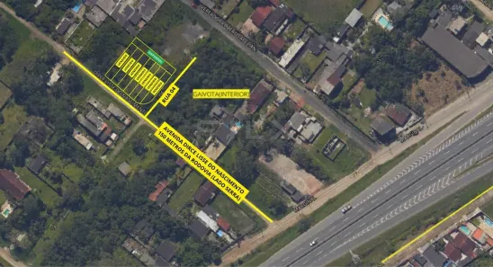 Lote/Terreno à venda, 175m² no Gaivota (Interior), Itanhaém