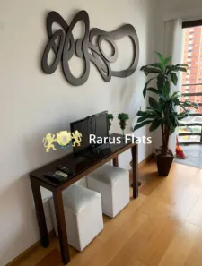 Flat com 1 Quarto para alugar, 45m² no Moema, São Paulo