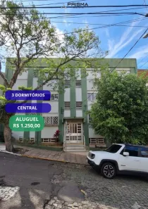 Apartamento com 3 Quartos para alugar, 100m² no Centro, Santa Maria