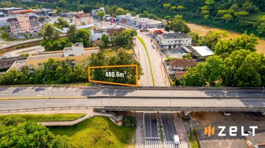 Lote/Terreno à venda, 481m² no Itoupava Norte, Blumenau