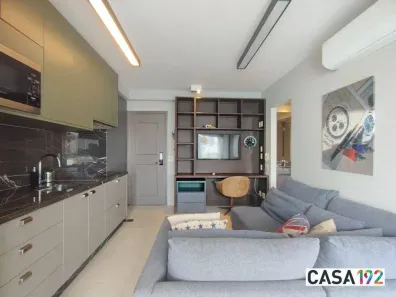 Apartamento com 1 Quarto à venda, 35m² no Santo Amaro, São Paulo
