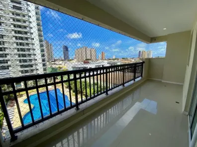 Apartamento com 3 Quartos para alugar, 79m² no Ponta Negra, Natal