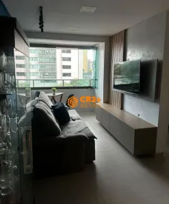 Flat com 1 Quarto à venda, 39m² no Soledade, Recife