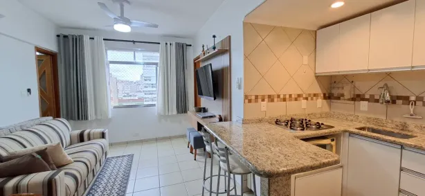 Kitnet com 1 Quarto à venda, 35m² no Boqueirão, Santos