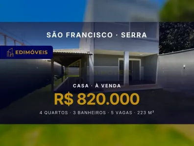 Casa com 4 Quartos à venda, 223m² no São Francisco, Serra