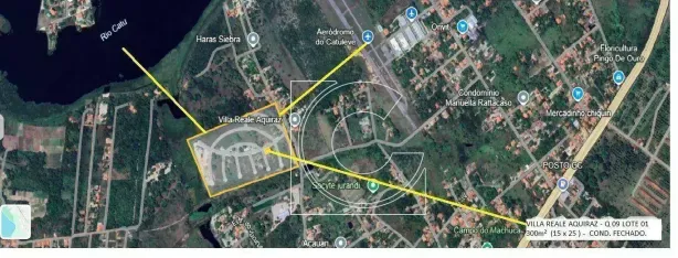 Lote/Terreno à venda, 375m² no Olho d’água, Aquiraz
