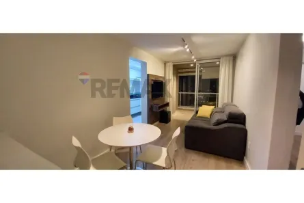 Apartamento com 1 Quarto para alugar, 45m² no Brooklin Paulista, São Paulo