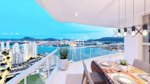 Apartamento com 4 Quartos à venda, 290m² no Ponta da Praia, Santos