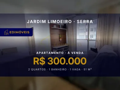 Apartamento com 2 Quartos à venda, 51m² no Jardim Limoeiro, Serra