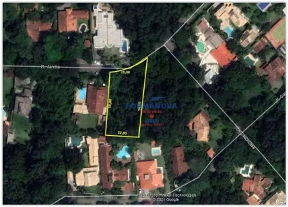 Lote/Terreno à venda, 1403m² no Chácara Ondas Verdes, Cotia
