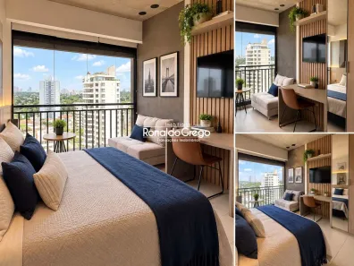 Flat com 1 Quarto à venda, 22m² no Santo Amaro, São Paulo