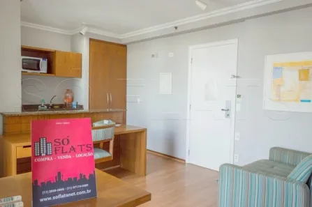 Flat com 1 Quarto à venda, 44m² no Consolação, São Paulo