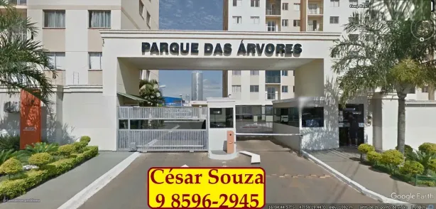 Apartamento com 3 Quartos à venda, 62m² no Parque das Cachoeiras, Valparaíso de Goiás