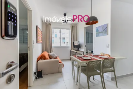 Apartamento com 2 Quartos à venda, 34m² no Santo Amaro, São Paulo