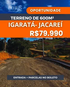 Lote/Terreno à venda, 600m² no , Guararema