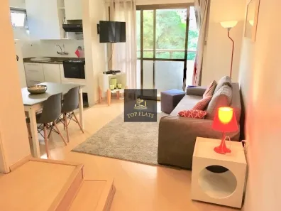 Flat com 1 Quarto para alugar, 48m² no Bela Vista, São Paulo