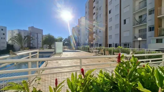 Apartamento com 2 Quartos para alugar, 47m² no Jardim Alto da Boa Vista, Valinhos