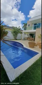 Casa de Condomínio com 4 Quartos para alugar, 350m² no Alphaville (Abrantes), Camaçari