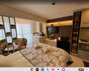 Apartamento com 1 Quarto para alugar, 25m² no Santo Amaro, São Paulo
