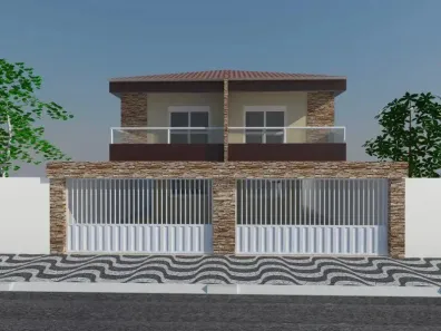 Sobrado com 2 Quartos à venda, 150m² no Guilhermina, Praia Grande