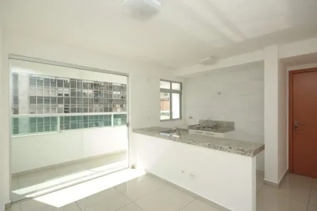 Apartamento com 1 Quarto para alugar, 47m² no Centro, Belo Horizonte