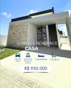 Casa de Condomínio com 3 Quartos à venda, 200m² no Muçumagro, João Pessoa