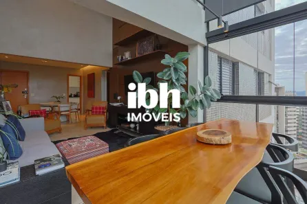 Apartamento com 3 Quartos para alugar, 110m² no Vila da Serra, Nova Lima