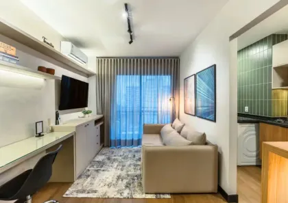 Apartamento com 1 Quarto para alugar, 50m² no Cambuí, Campinas