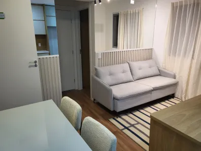 Apartamento com 1 Quarto para alugar, 30m² no Várzea da Barra Funda, São Paulo