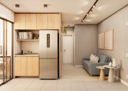 Apartamento com 2 Quartos à venda, 37m² no Poço Rico, Juiz de Fora