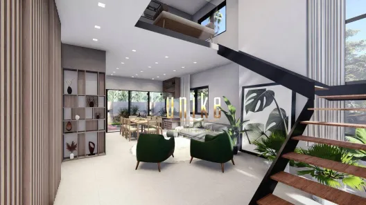 Casa de Condomínio com 4 Quartos à venda, 257m² no Loteamento Floresta, São José dos Campos