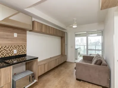 Apartamento com 1 Quarto à venda, 44m² no Brooklin Paulista, São Paulo