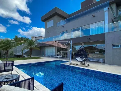 Casa de Condomínio com 4 Quartos para alugar, 516m² no Residencial San Diego (Paysage Serein), Vargem Grande Paulista