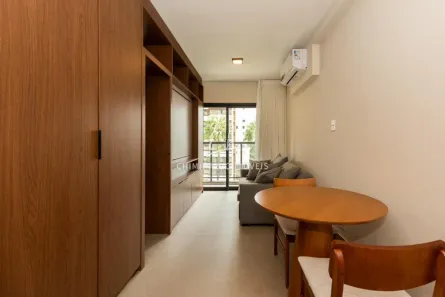 Flat com 1 Quarto para alugar, 39m² no Cambuí, Campinas