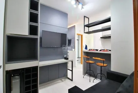 Apartamento com 1 Quarto à venda, 30m² no Jardim, Santo André