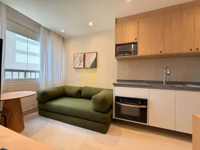 Apartamento com 1 Quarto para alugar, 27m² no Vila Nova Conceição, São Paulo